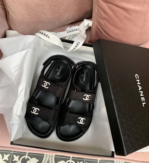 sandali donna chanel|sandals in chanel.